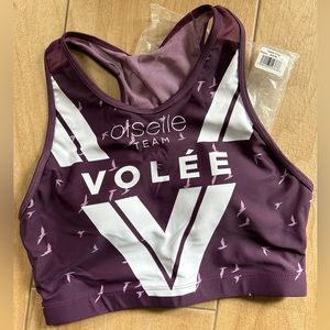Oiselle Volée Team Crop Sports Bra